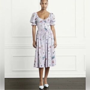 Hill House Lilac Ophelia Dress Sea Creatures